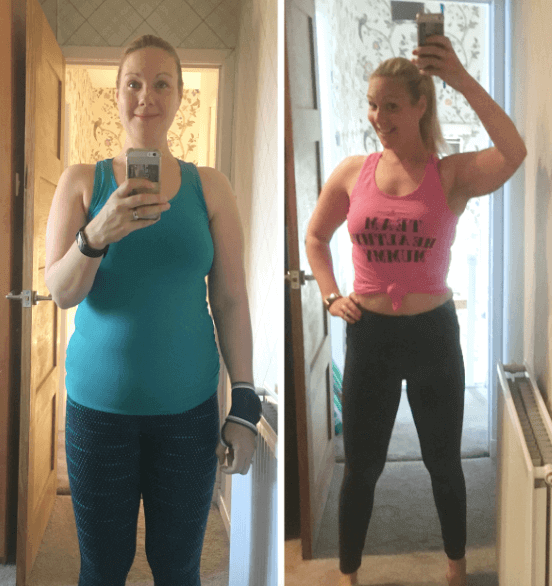 Siobhan weight loss results