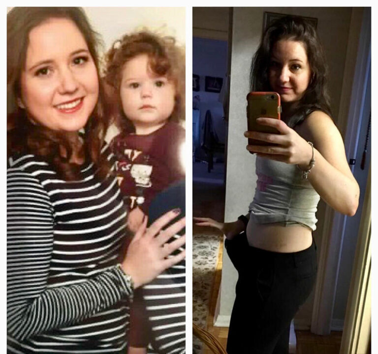 Nikki Eckley loses weight