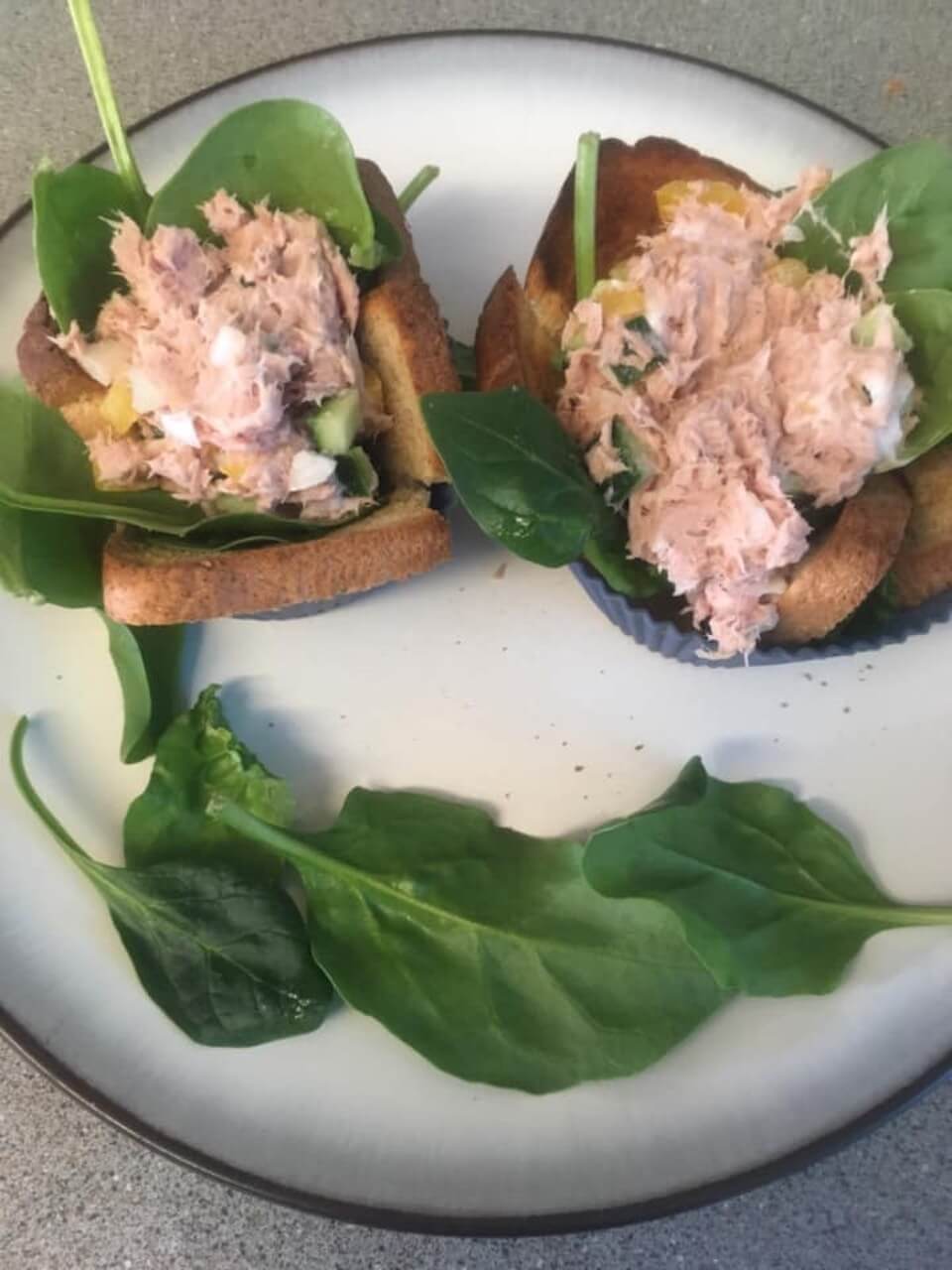 Katie tuna on toast