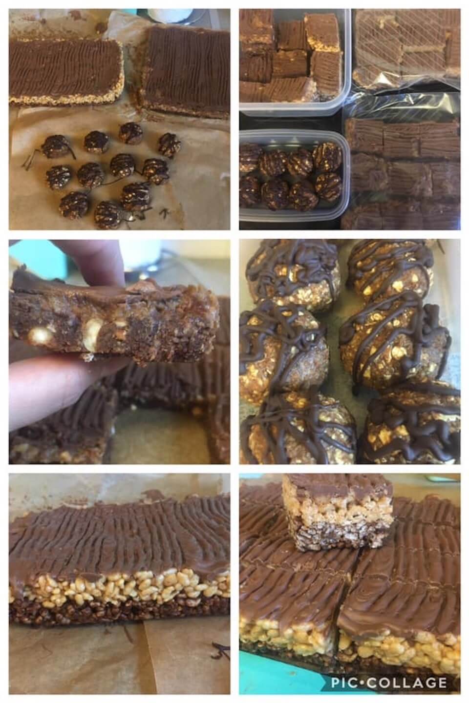 Katie chocolate snacks